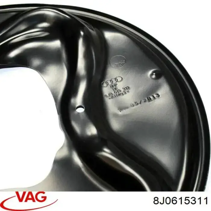 Proteção do freio de disco dianteiro esquerdo VAG 8J0615311 preço, a partir de 25,05 USD