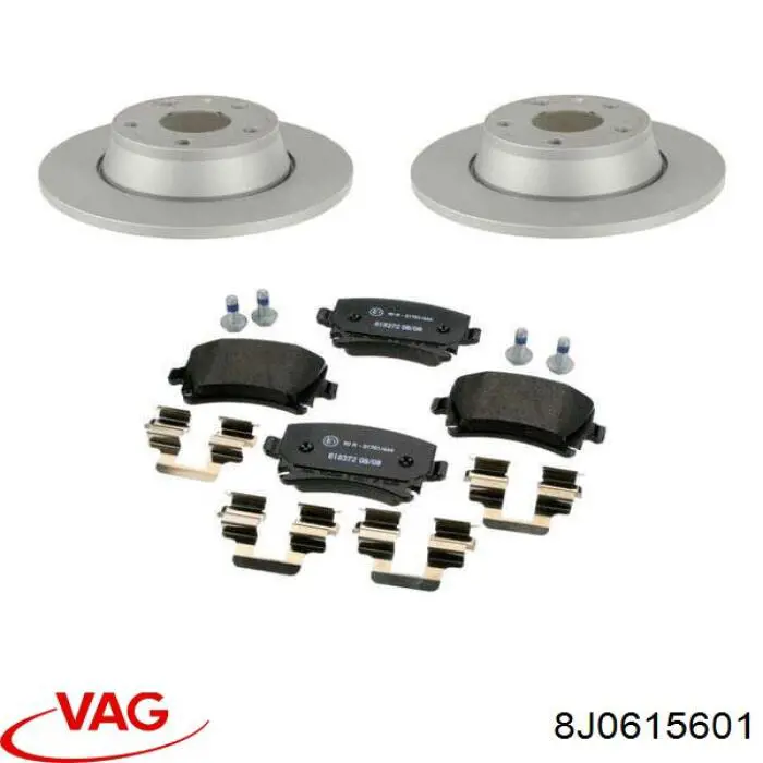 Disco do freio traseiro VAG 8J0615601 preço, a partir de 62,41 USD