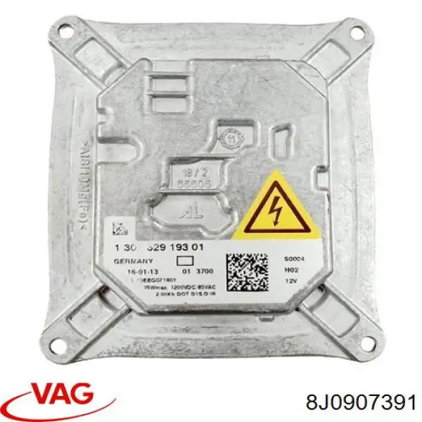8J0907391 VAG Xénon, unidade de controlo
