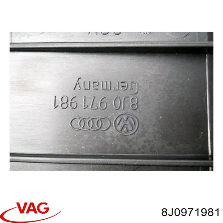 Compre 8J0971981 VAG Tampa de unidade de dispositivos de segurança