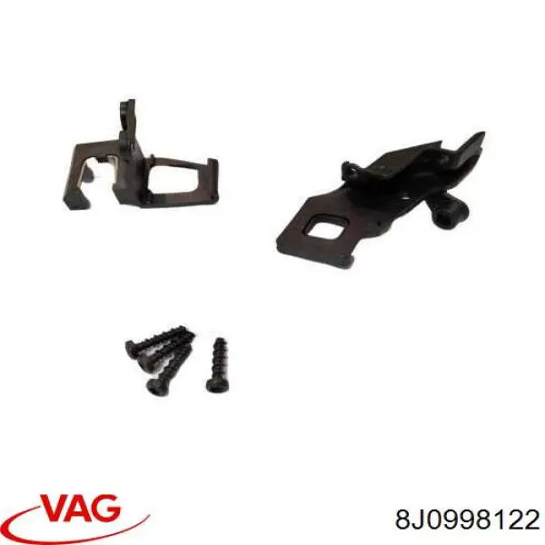8J0998122 VAG Consola (adaptador) de fixação da luz dianteira direita