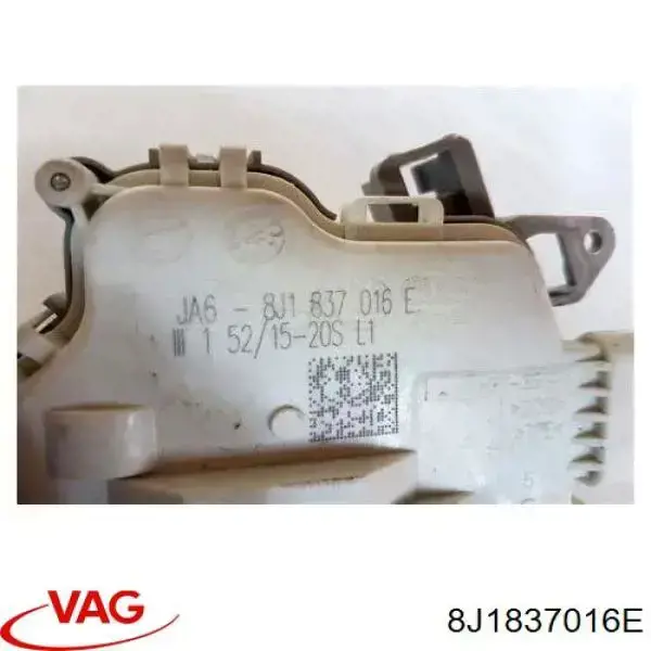 Fecho da porta dianteira direita VAG 8J1837016E preço, a partir de 60,48 USD