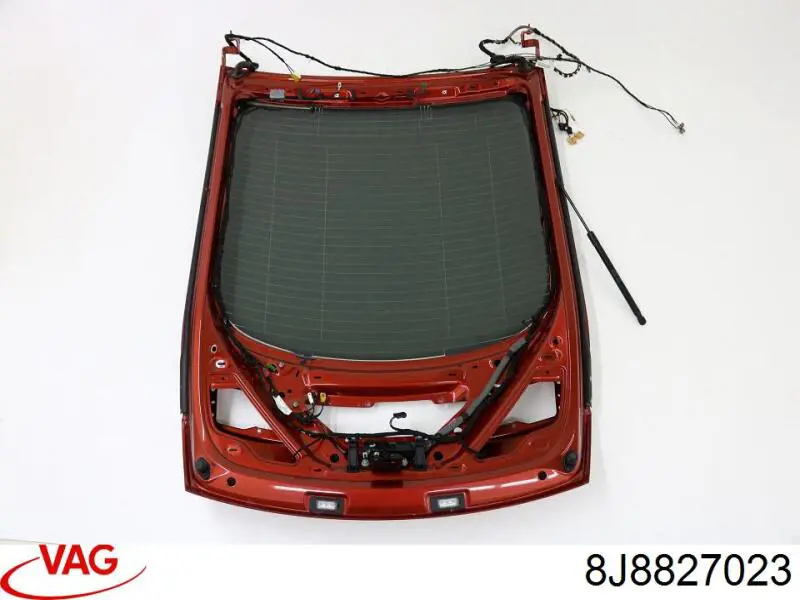  Tampa de porta-malas Audi TT coupé (8J3) (2006 - 2014) 