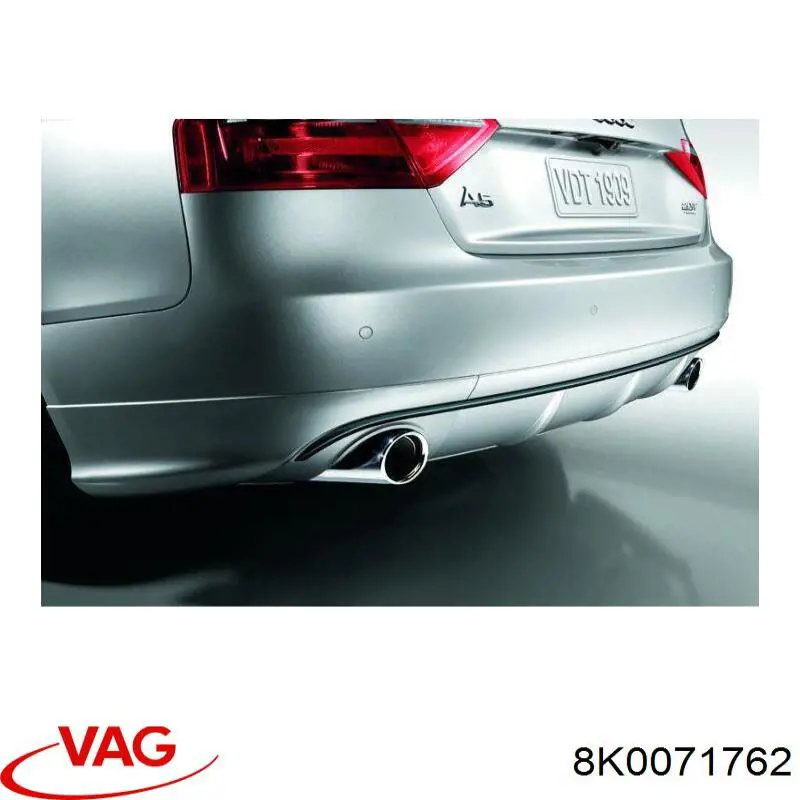 Bocal para o silenciador VAG 8K0071762 preço, a partir de 75,38 USD