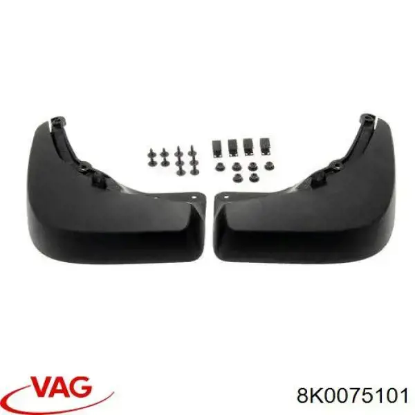 Protetores de lama traseiros, kit para Audi A4 B8 8K2
