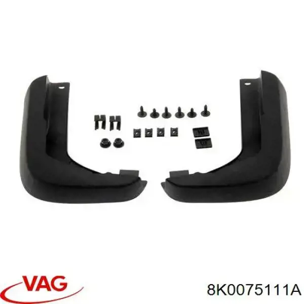 8K0075111A VAG Protetores de lama dianteiros, kit