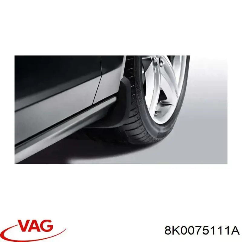 Compre 8K0075111A VAG Protetores de lama dianteiros, kit