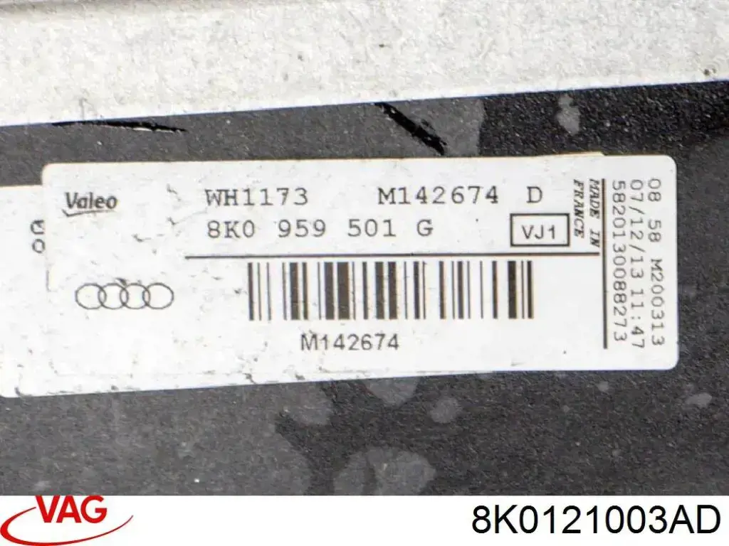  8K0121003AD VAG