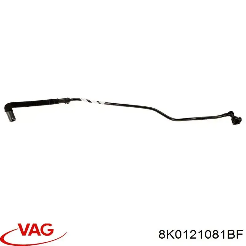 Mangueira superior do tanque de expansão VAG 8K0121081BF preço, a partir de 23,86 USD
