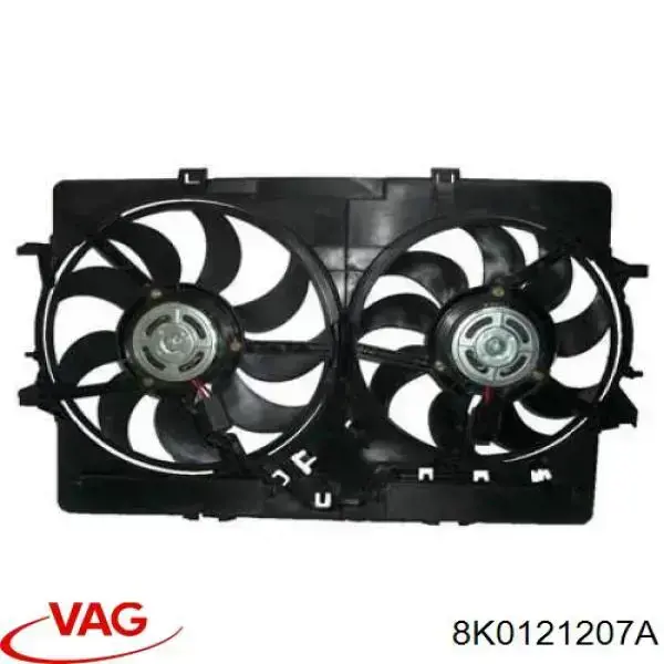 Difusor do radiador de esfriamento VAG 8K0121207A preço, a partir de 107,56 USD