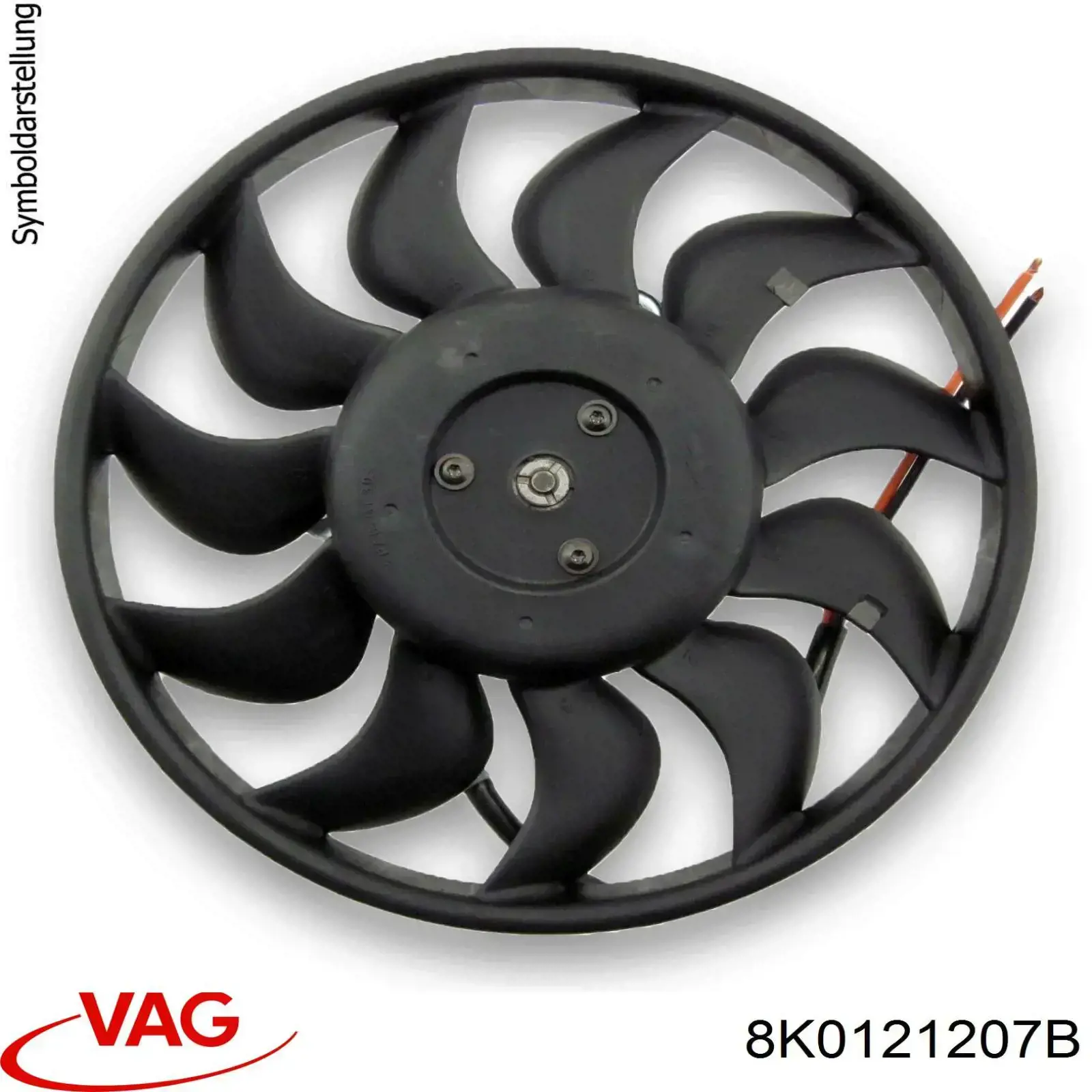 Difusor do radiador de esfriamento VAG 8K0121207B preço, a partir de 225,16 USD