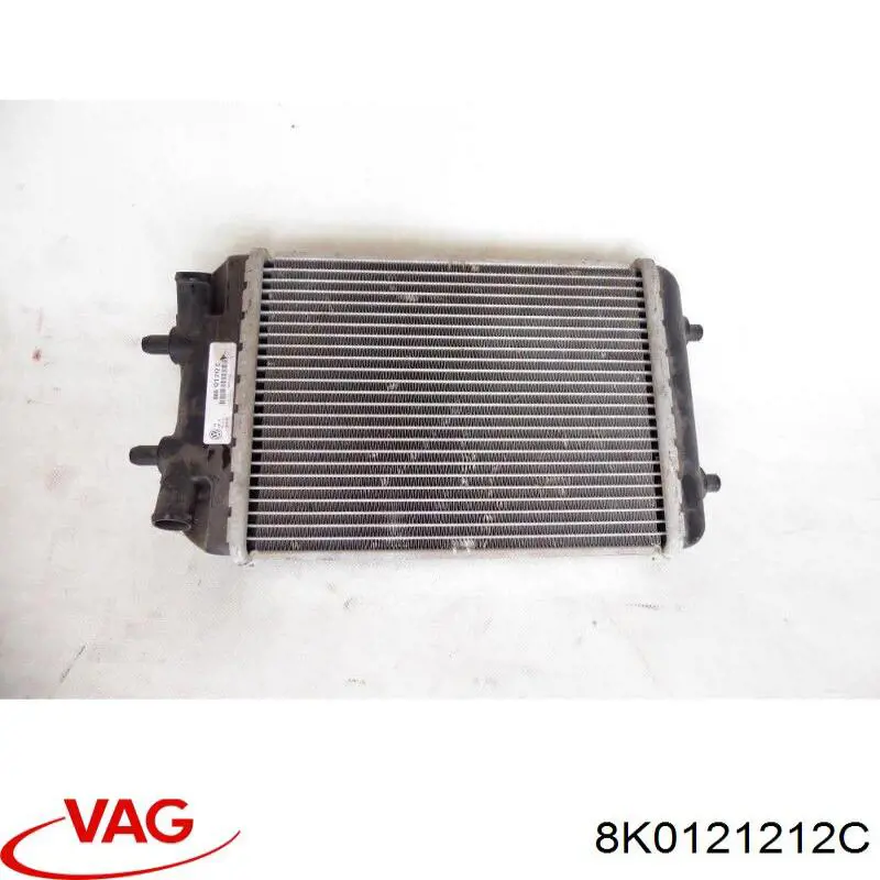 8K0121212C VAG Radiador de esfriamento de motor adicional