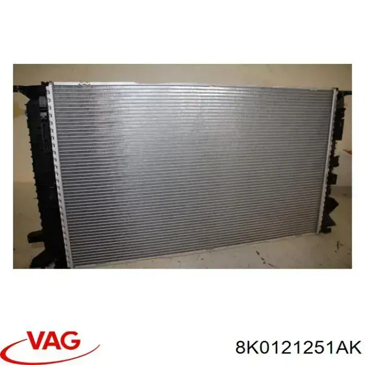 8K0121251AK VAG Radiador de esfriamento de motor