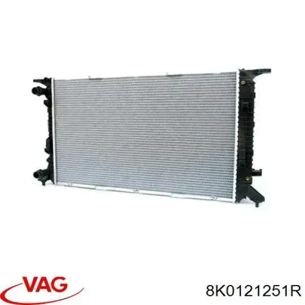 Radiador de esfriamento de motor VAG 8K0121251R preço, a partir de 137,37 USD