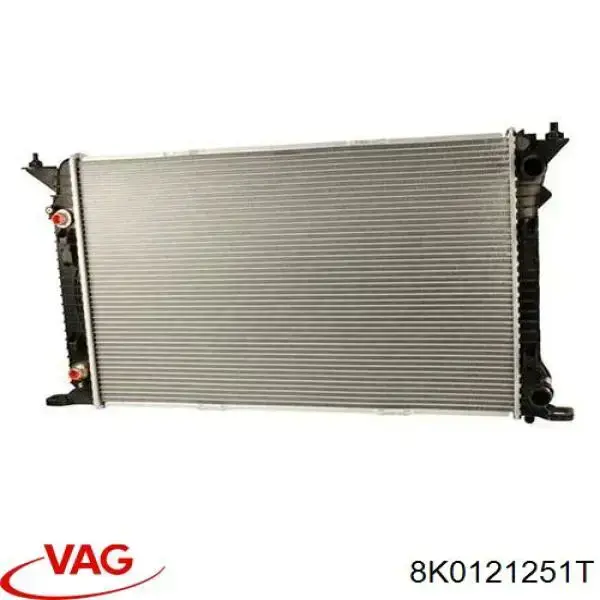 Radiador de esfriamento de motor VAG 8K0121251T preço, a partir de 147,83 USD
