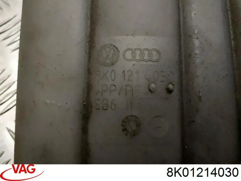 8K01214030 VAG Tanque de expansão do sistema de esfriamento