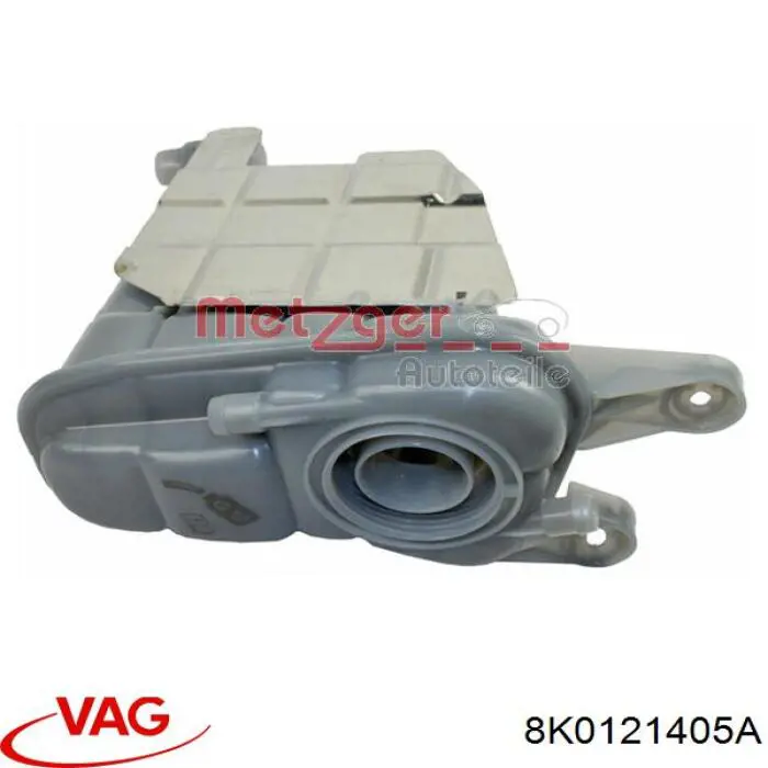 8K0121405A VAG Tanque de expansão do sistema de esfriamento