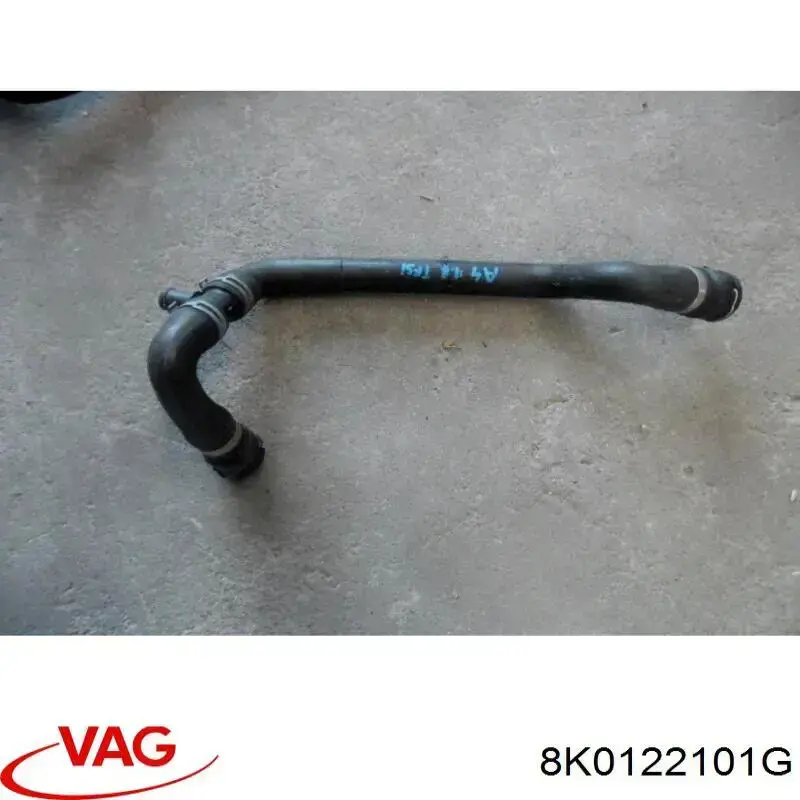 Mangueira (cano derivado) do radiador de esfriamento superior VAG 8K0122101G preço, a partir de 49,89 USD