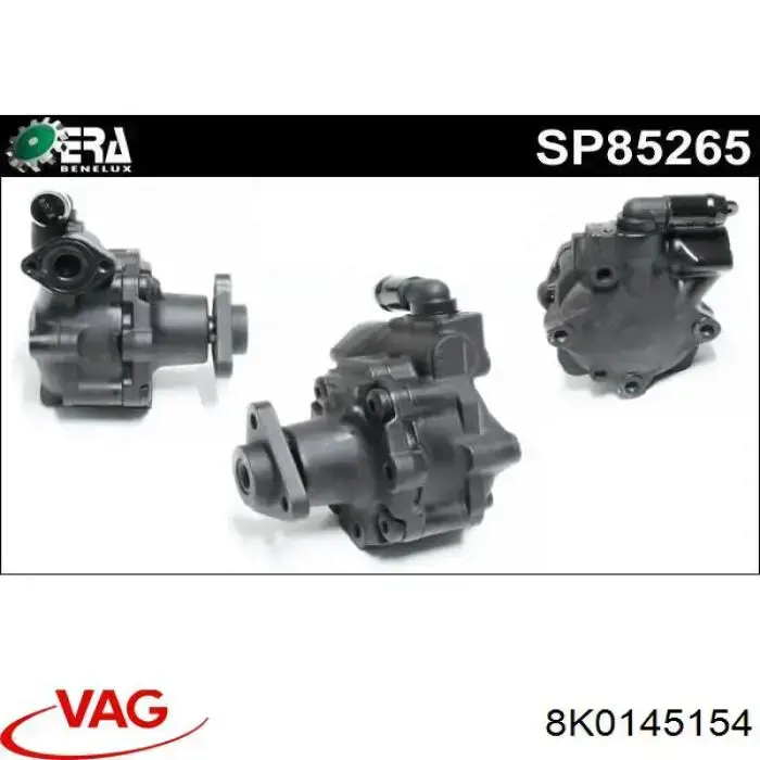 Bomba da Direção hidrâulica assistida VAG 8K0145154 preço, a partir de 109,15 USD