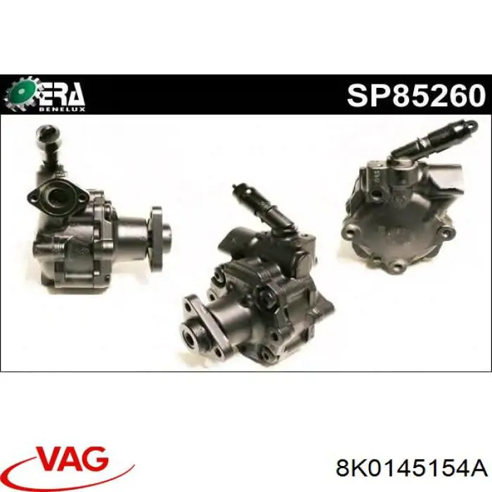 Bomba da Direção hidrâulica assistida VAG 8R0145155T preço, a partir de 208,65 USD
