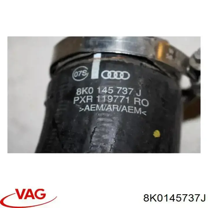 Compre 8K0145737J VAG Cano derivado de ar, da válvula de borboleta