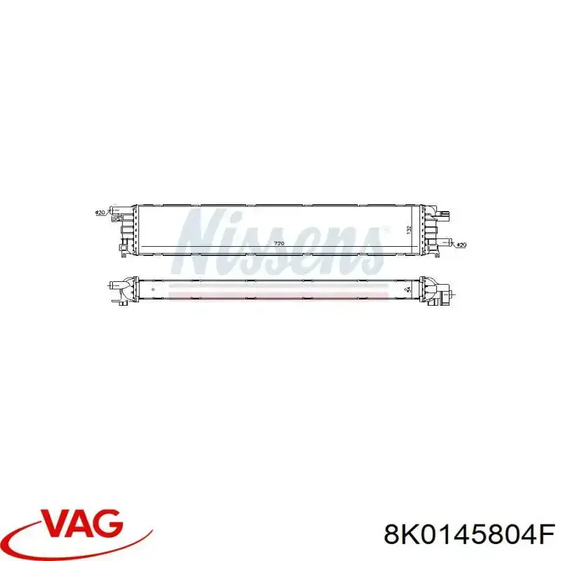 Radiador de esfriamento de motor adicional VAG 8K0145804F preço, a partir de 125,26 USD