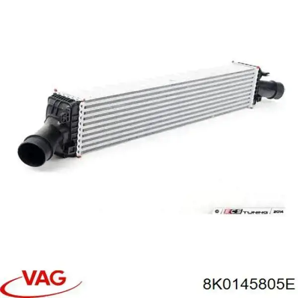 Radiador de intercooler VAG 8K0145805E preço, a partir de 130,06 USD