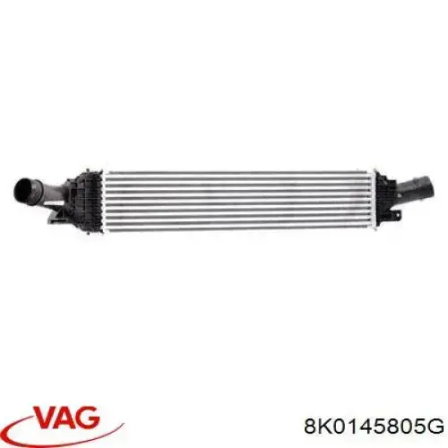 8K0145805G VAG Radiador de intercooler