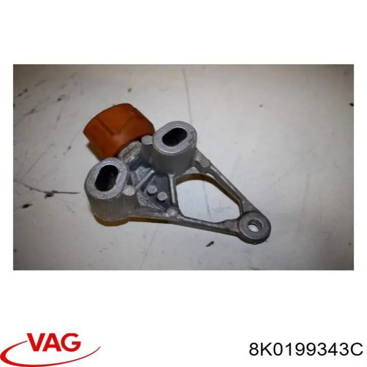 8K0199343C VAG Consola de coxim (apoio) esquerda de motor