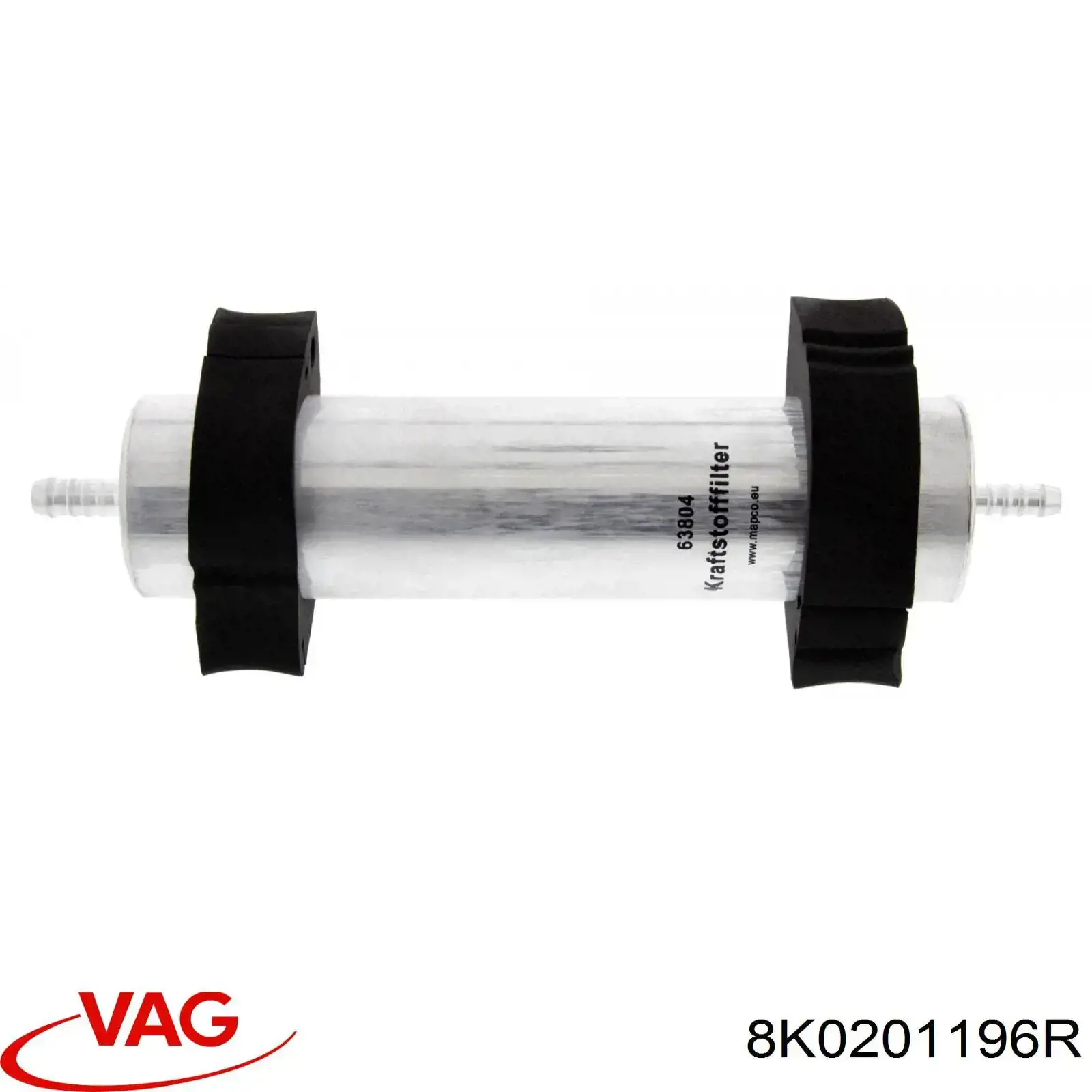 8K0201196R VAG Vedante de caixa de filtro de combustível