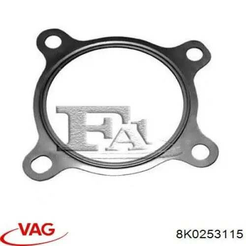 Vedante de catalisador (de neutralizador catalítico) VAG 8K0253115 preço, a partir de 6,04 USD