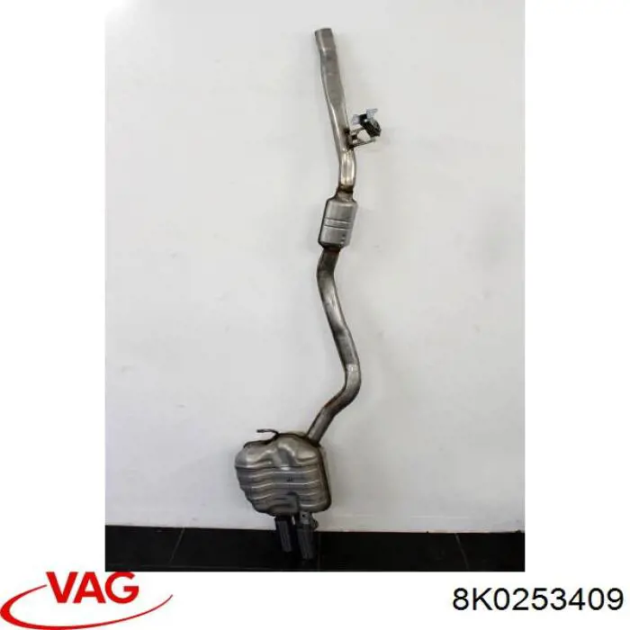Silenciador, parte central VAG 8K0253409 preço, a partir de 307,29 USD