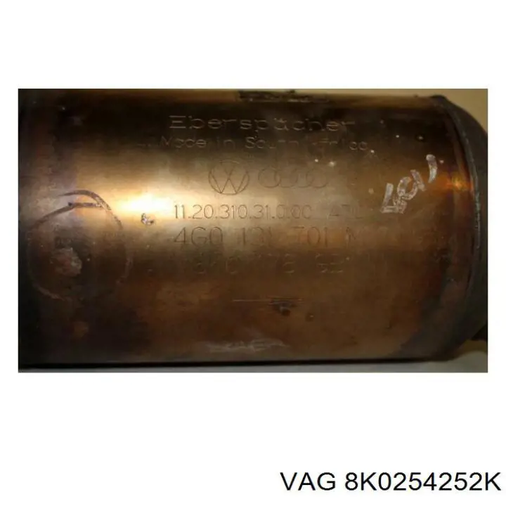Convertidor - catalisador 8K0254252K VAG