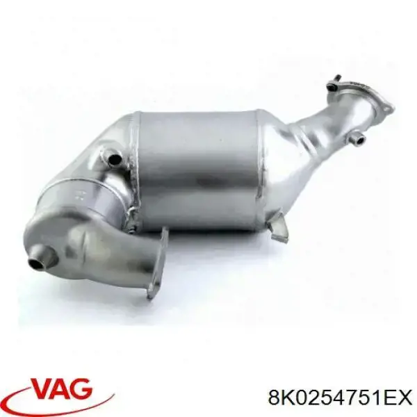 Filtro de partículas do sistema dos gases de escape VAG 8K0254751EX preço, a partir de 2683,08 USD