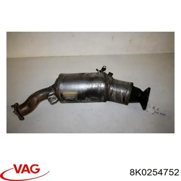 Compre 4G0254750FX VAG Filtro de partículas do sistema dos gases de escape