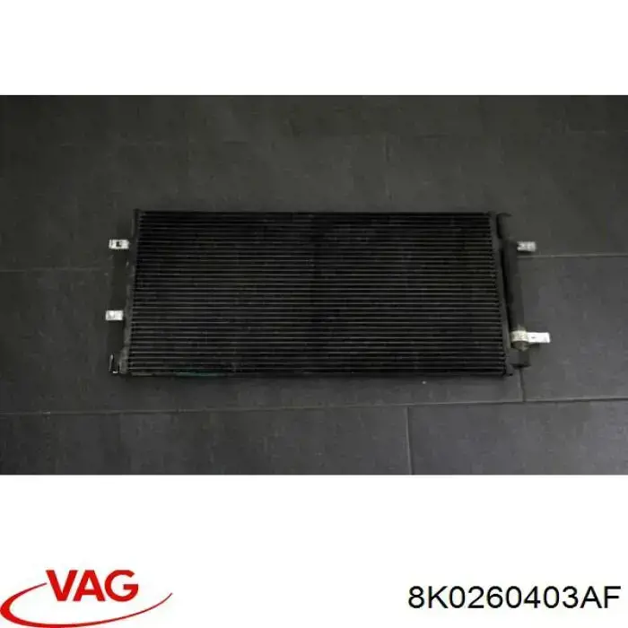 8K0260403AF VAG Radiador de aparelho de ar condicionado