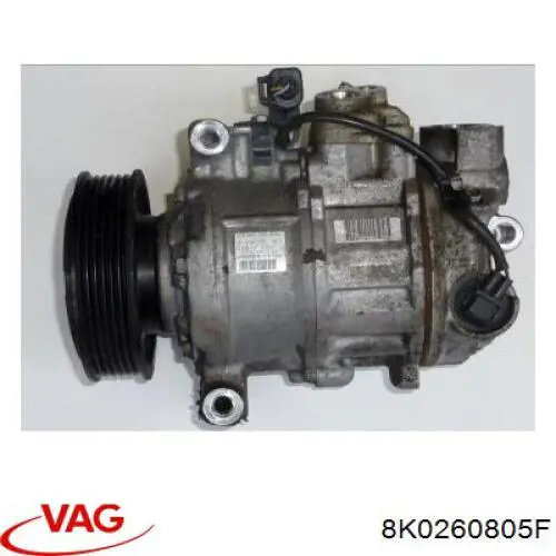 8K0260805F VAG Compressor de aparelho de ar condicionado