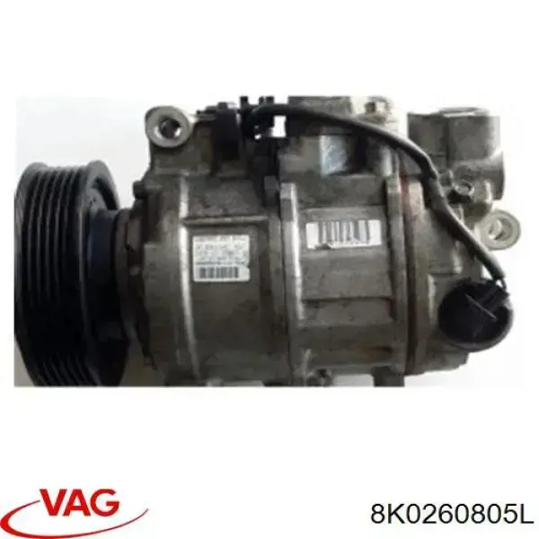 8K0260805L VAG Compressor de aparelho de ar condicionado