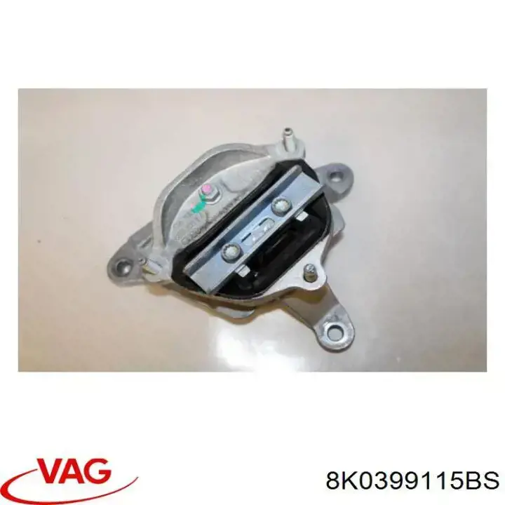 8K0399115BS VAG Consola de coxim da Caixa de Mudança