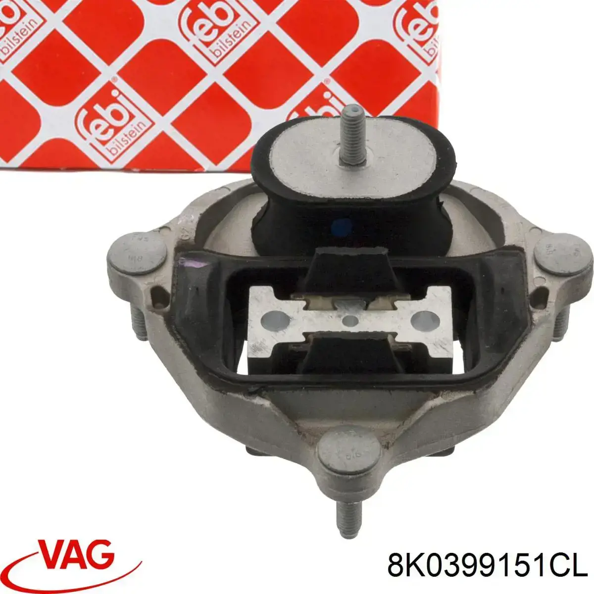 Coxim de transmissão (suporte da caixa de mudança) VAG 8K0399151CL preço, a partir de 60,90 USD