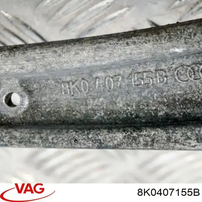 Braço oscilante inferior esquerdo de suspensão dianteira VAG 8K0407155B preço, a partir de 57,89 USD