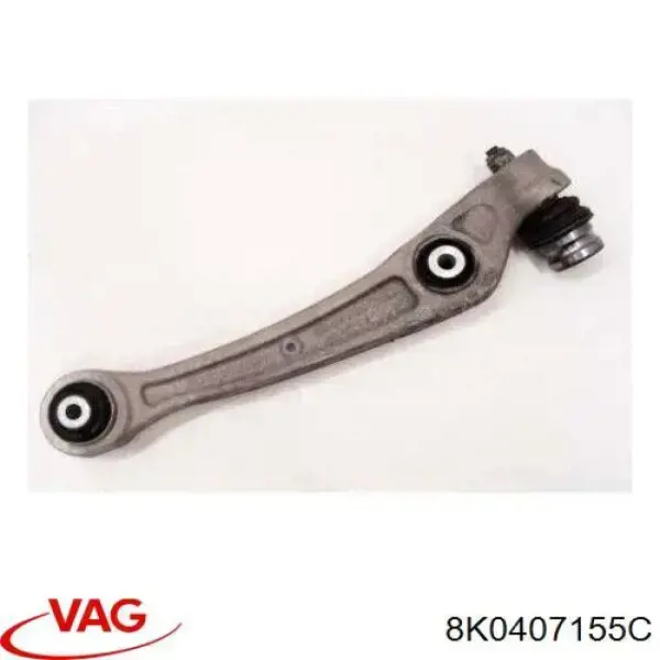 Compre 8K0407155C VAG Braço oscilante inferior esquerdo de suspensão dianteira