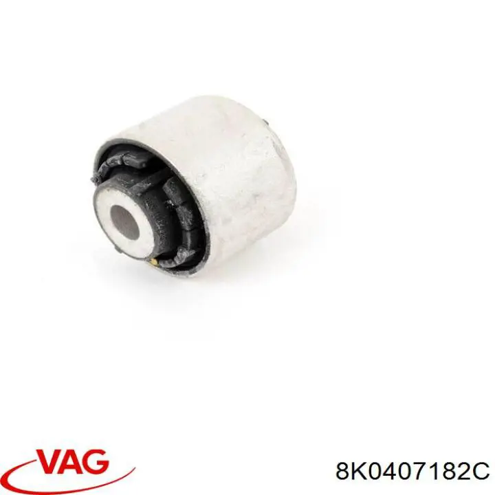 8K0407182C VAG Bloco silencioso dianteiro do braço oscilante inferior