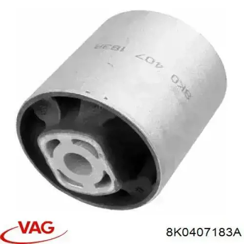 Bloco silencioso dianteiro do braço oscilante inferior VAG 8K0407183A preço, a partir de 15,44 USD