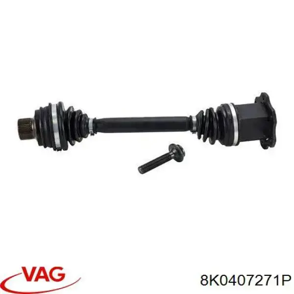 Semieixo (acionador) dianteiro VAG 8K0407271P preço, a partir de 104,92 USD