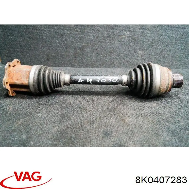 8K0407283 VAG Bota de proteção interna de junta homocinética do semieixo dianteiro