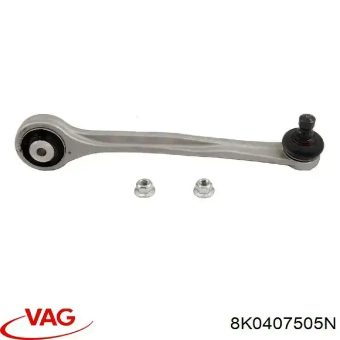 Braço oscilante superior esquerdo de suspensão dianteira VAG 8K0407505N preço, a partir de 44,27 USD