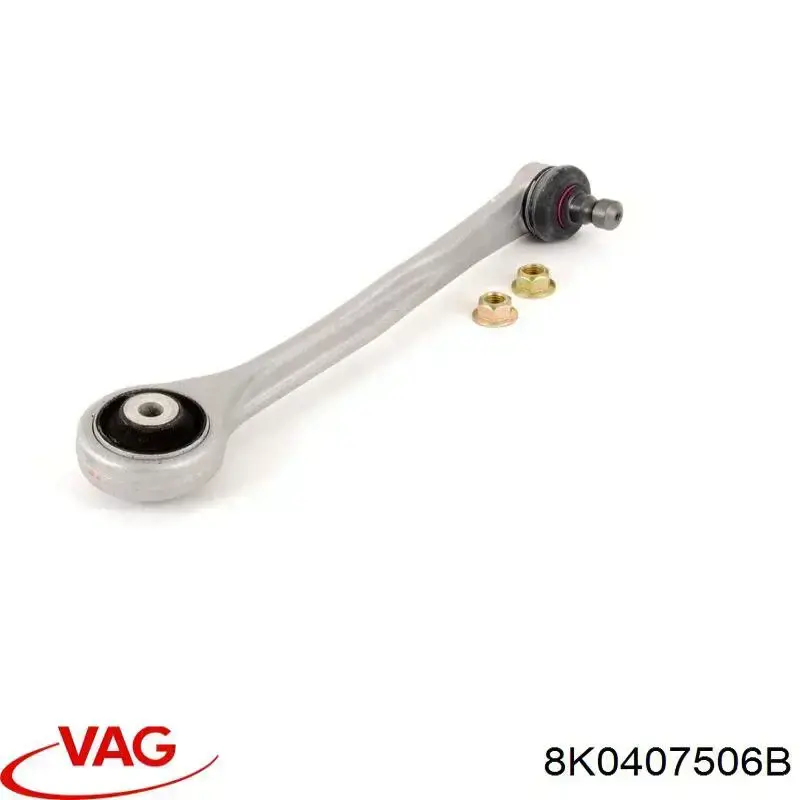 8K0407506B VAG Braço oscilante superior direito de suspensão dianteira