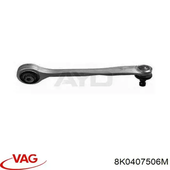 8K0407506M VAG Braço oscilante superior direito de suspensão dianteira