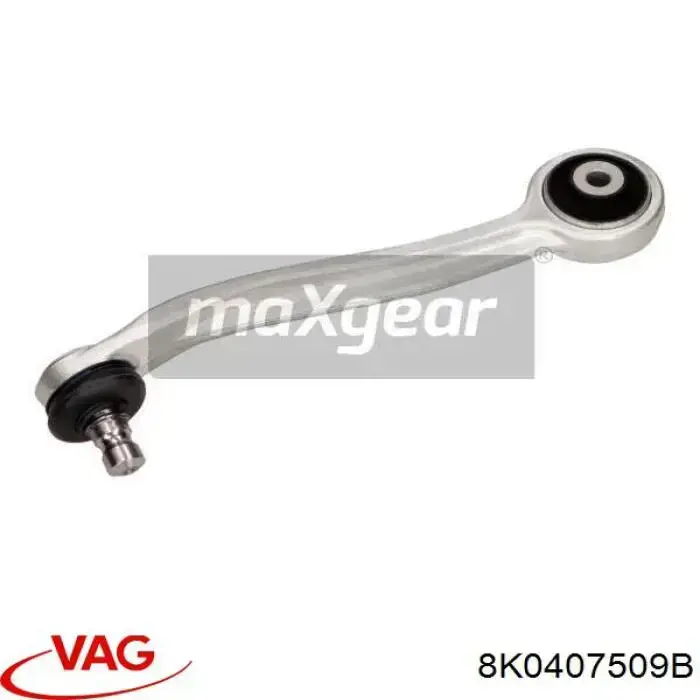 Compre 8K0407509B VAG Braço oscilante superior esquerdo de suspensão dianteira